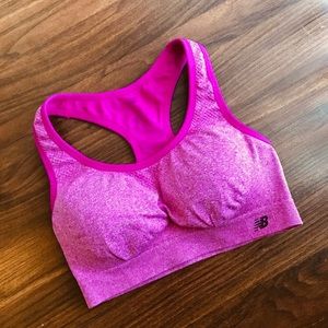 New Balance • Vibrant Purple SportsBra